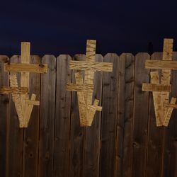 Hand CraftedWood Cross's