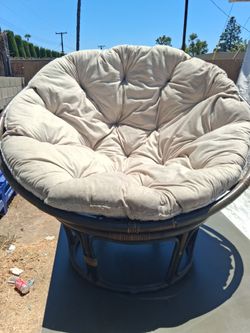 VINTAGE REAL 80s PAPASAN BOWL CHAIR ( MOST COMFORTABLE CHAIR EVER)