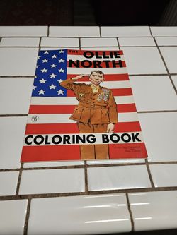 Vintage OLLIE NORTH Coloring Book 1987