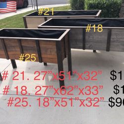 Planter Box Bed Garden Raised Pots