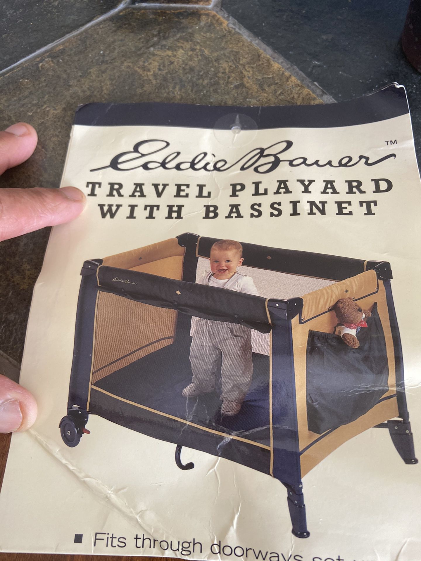 Eddie Bauer ,Travel playard with bassinet