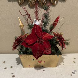 Christmas Flower Vase Arrangement 