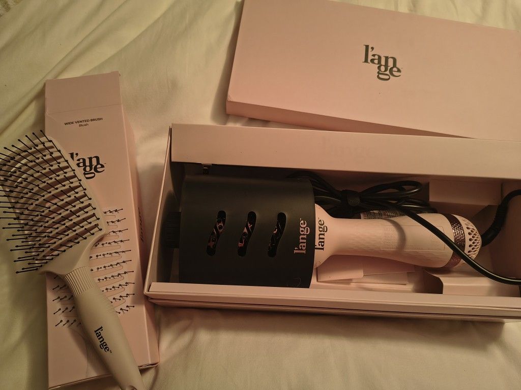 Brand New Lange Hot Tool And Brush Set