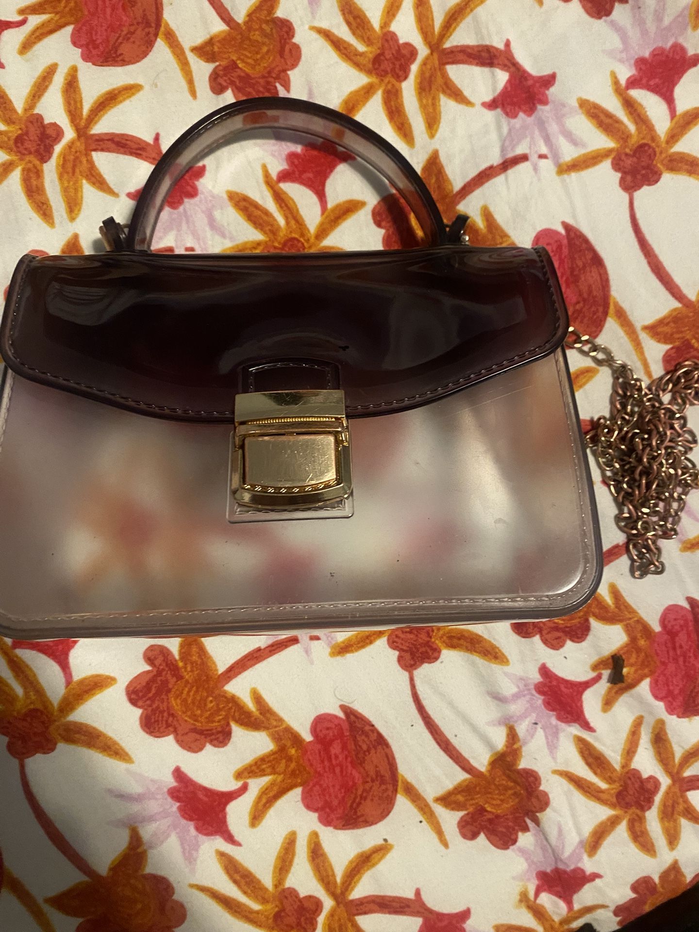 Clear See Through Purse