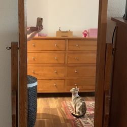 Mission Style Full Length Mirror 