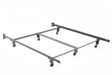 Metal Bed Frame With Wheels