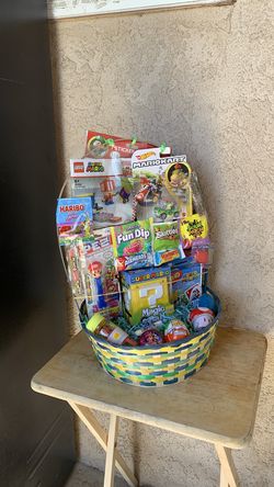 SUPER MARIOS BROS EASTER BASKET