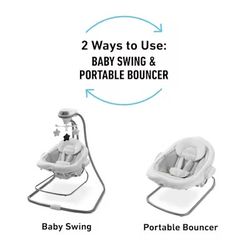 Graco baby 2 in 1 swing 