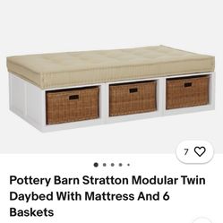 Pottery Barn Stratton Modular Twin Daybed