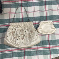 Antique Purse With Coin purse 