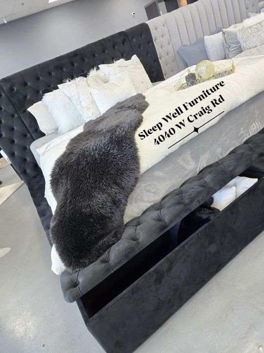 💥 Queen King Storage Bed Frames! 👉 Furniture Sectionals Dining Avail