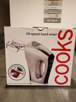 Cooks 10 Speed Hamd Mixer