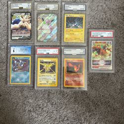 Pokémon Card slabs 