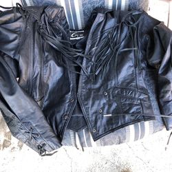 G3 leather ladies jacket nice condition