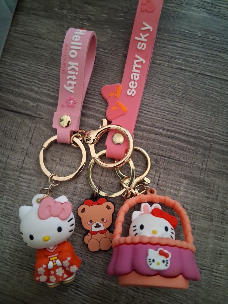 Hello Kitty Keychains