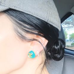 Chanel Clip On Vintage Earings 