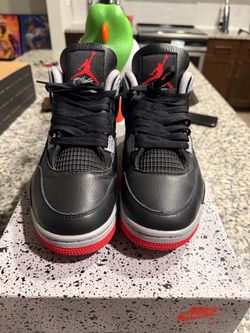 Air Jordan 4 Bred Reimagined Size 9