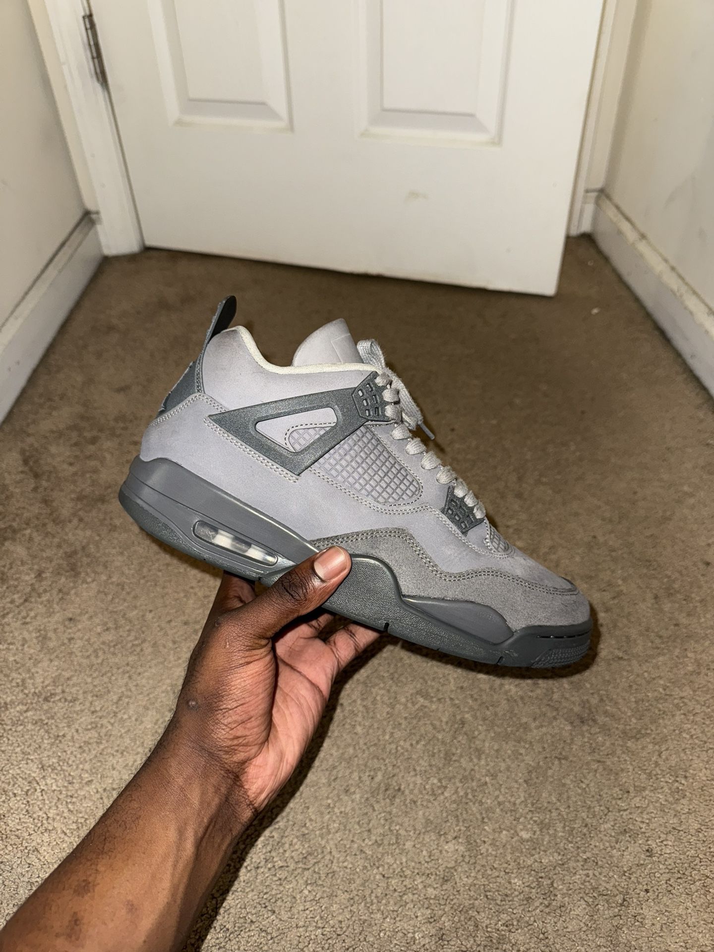 Jordan 4 Wet Cement Size 10.5 $150‼️