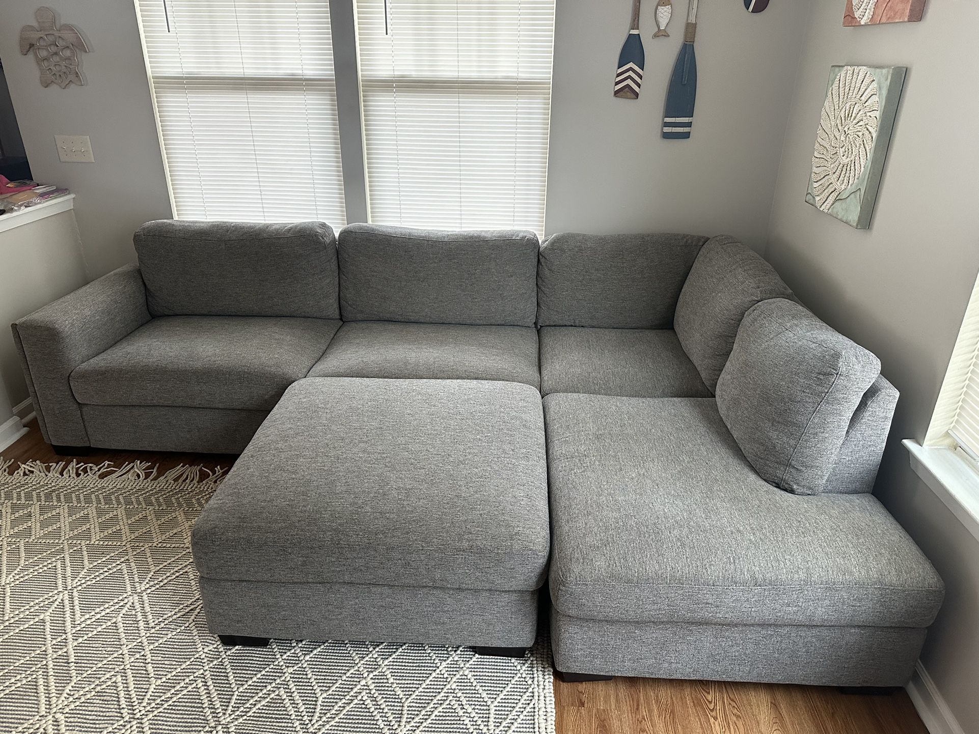 Couch With Ottoman