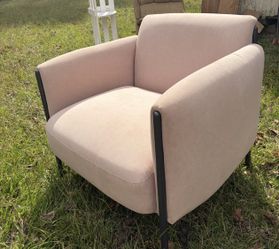 Blush Pink Accent Chair