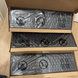 Computer Keyboards 4 Dell 2 HP 1 Generic 