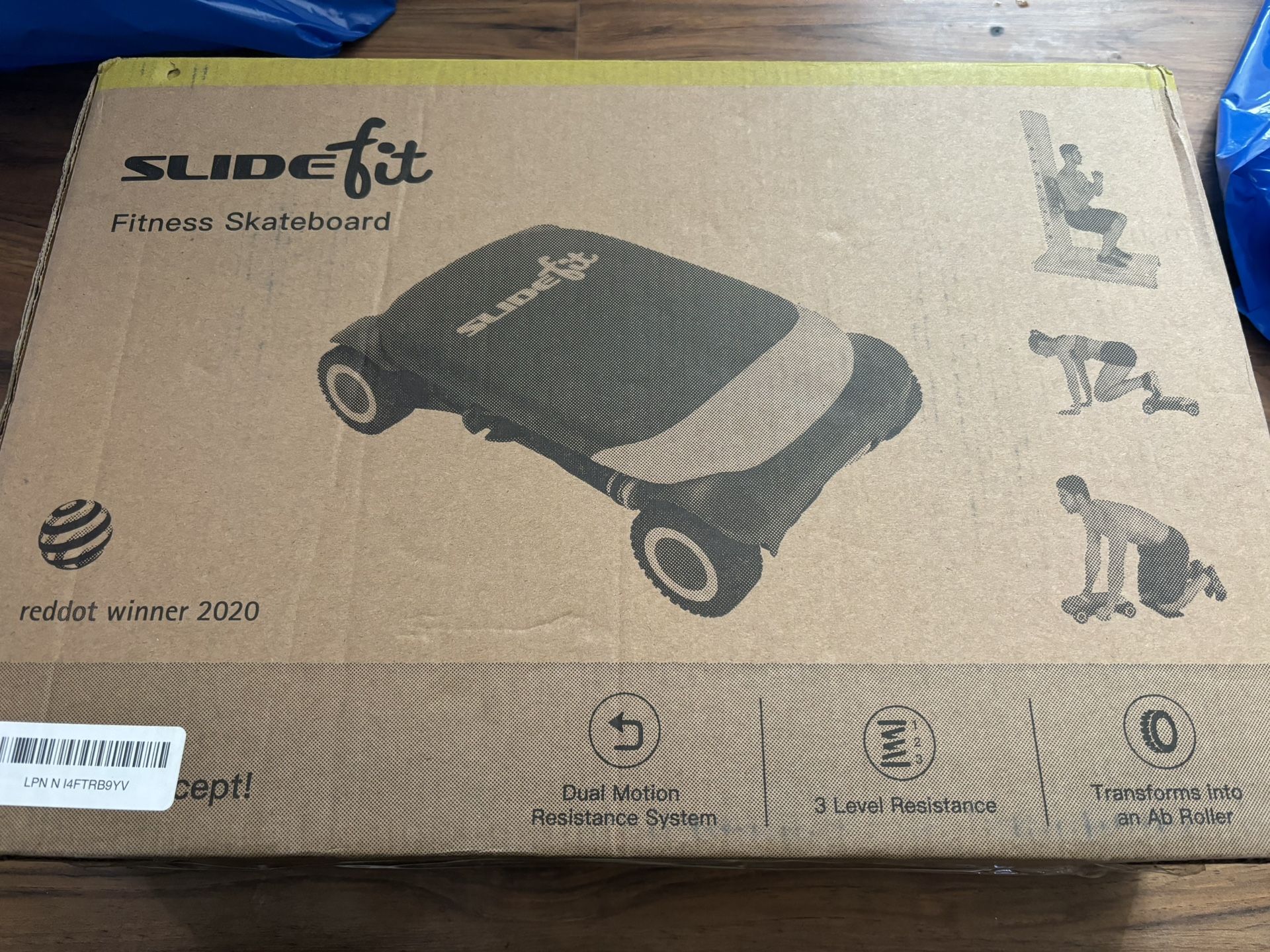 Slide Fit Fitness Skateboard