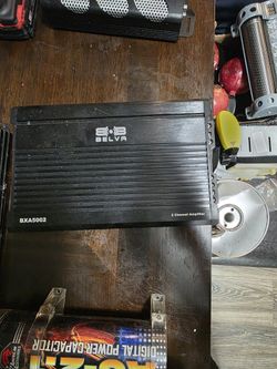 Belva BXA5002 500W Peak BX-Series Class A/B 2-Channel car amplifier.