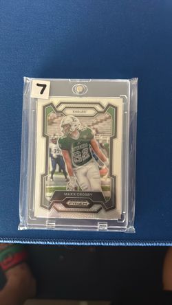Maxx Crosby college silver Prizm