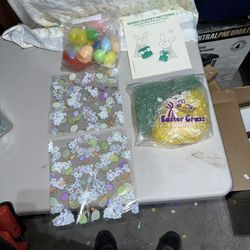 Lot of Various Easter Items 