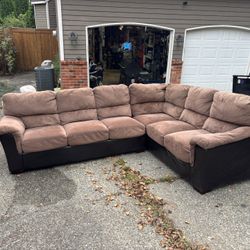 Sectional L Shape Couch