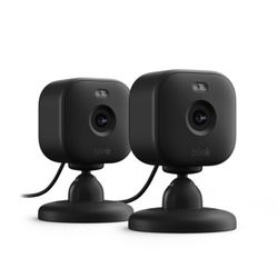 Blink Mini 2 1080p Security Camera - 2pk - Black