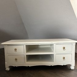 Creamy White Tv Stand 