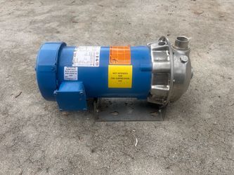 Goulds 3 HP Stainless Steel Centrifugal Well / Water Pump – $450