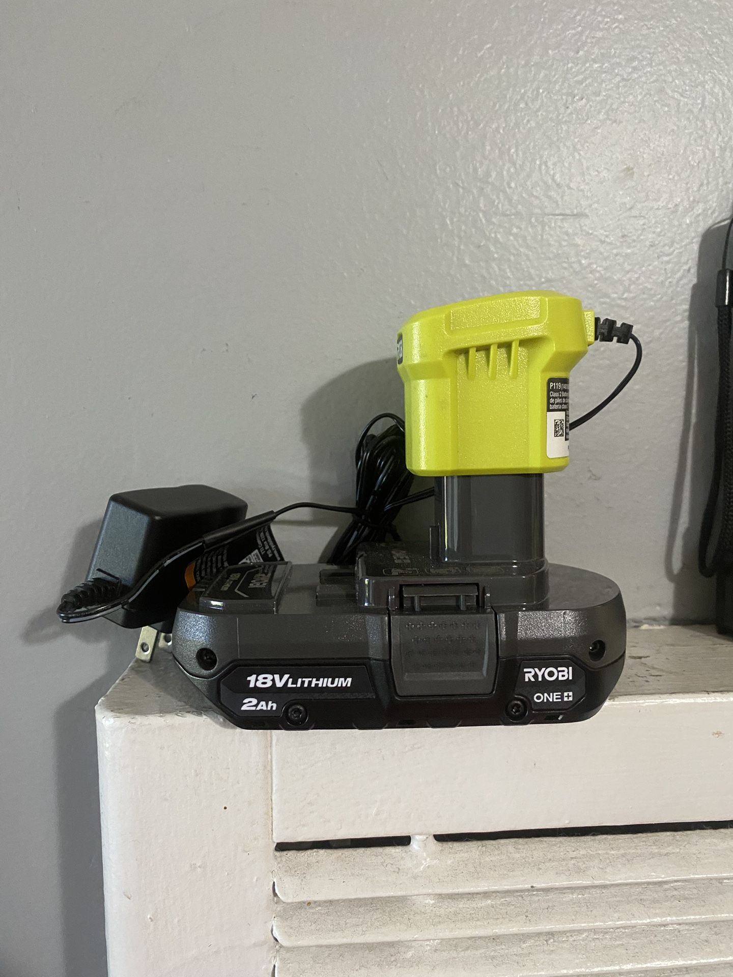 Ryobi 18v Battery 2ah And Charger