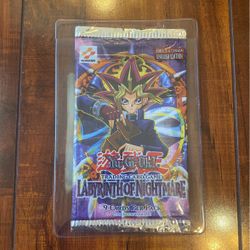 Yugioh Labyrinth Of Nightmare Unlimited Brand New/Sealed Pack