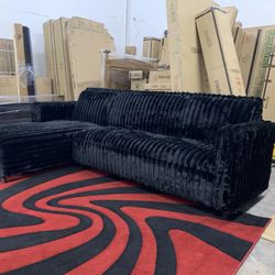 $699 Brand New Corduroy Sectional Made In The USA 🇺🇸 (Read Description Below)