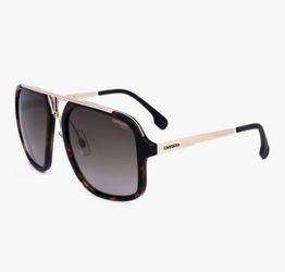 CARRERA 1004/S 2IK Gradient HAVANA GOLD 57/20/140 UNISEX Aviator Sunglasses