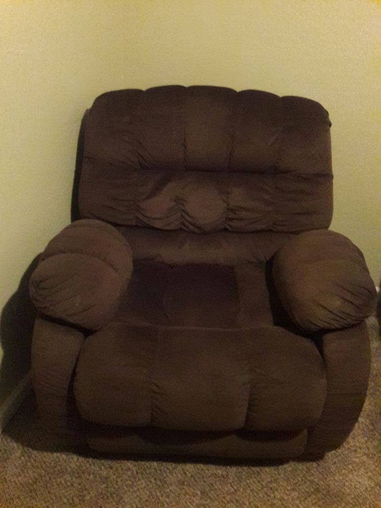 Samson brand Big One Chocolate Recliner