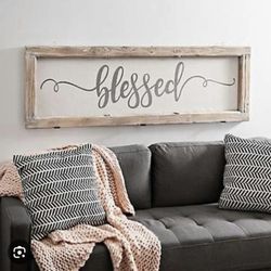 Kirklands Blessed Sign 