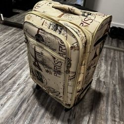 Paris Suitcase