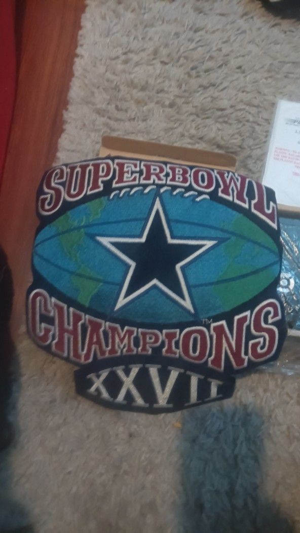 Cowboys Superbowl patch  