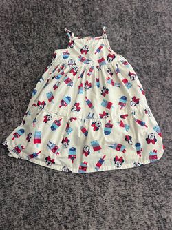 Disney Minnie Mouse Americana Dress 5T