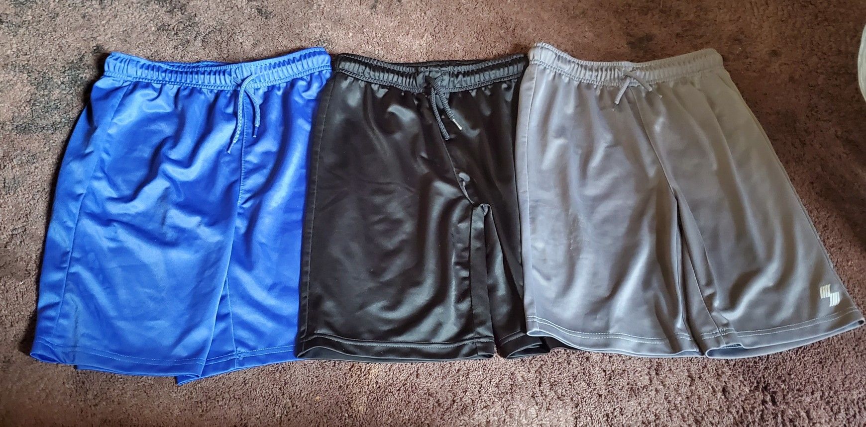 Boy's Shorts Set Of Three Size 10/12