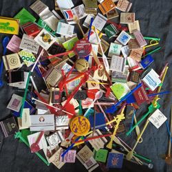 Local Seattle Swizzle Sticks And Matchbooks