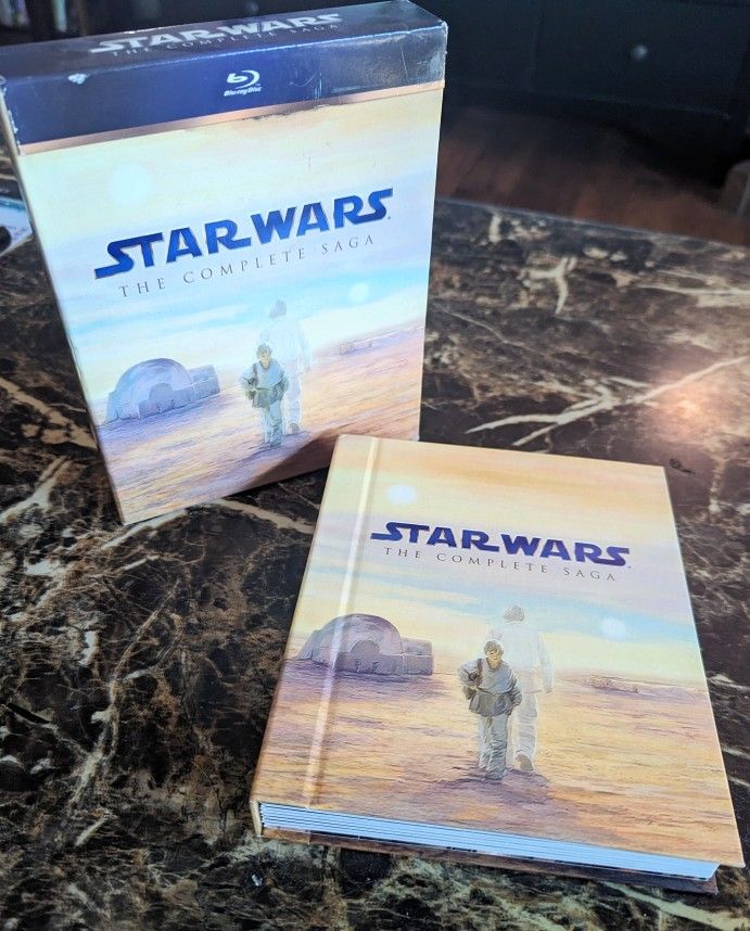 Star Wars The Complete Saga on Blu-Ray ($110 on Amazon) Never Watched