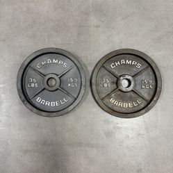 35lb Weight Plates