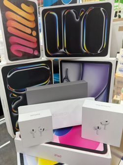Ipad Pro Apple Watch AirPod New Sealed No Credit Needed Pay Down Only