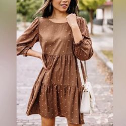 Brown Fall Dress