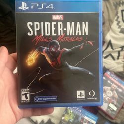 Ps4 Spiderman Miles Morales Game