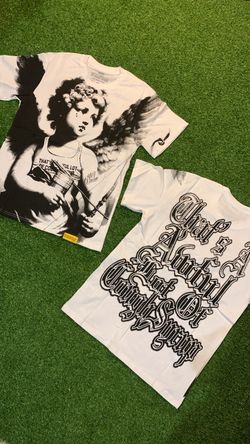 Awful Lot Of Cough Syrup Angel Tee